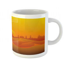 Dramatic Desert in Tangerine Mug