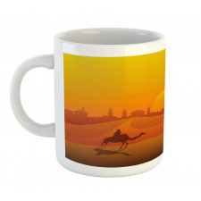 Dramatic Desert in Tangerine Mug