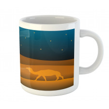 Sand Dunes Starry Night Sky Mug