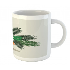 Tropical Oasis Leaves Mug