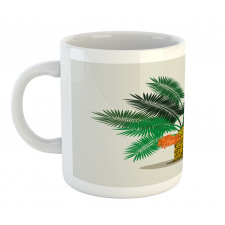 Tropical Oasis Leaves Mug