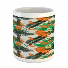 Date Palm Tree with Leaves Mug