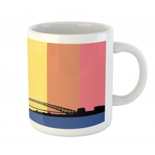 Sydney Building on Rainbow Mug