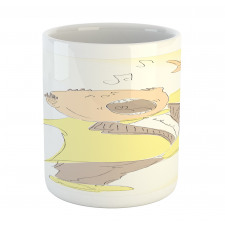 Singing Man Pastel Sketch Mug