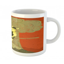 Grunge Singing Lady Mug