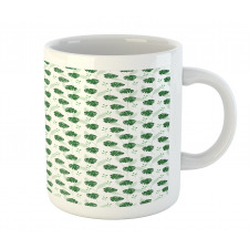 Jungle Foliage Shadowy Mug