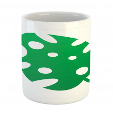 Simple Tropical Leaf Mug