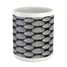 Modernistic Leaves Art Mug