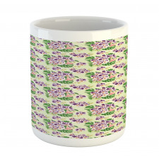 Spotted Orchid Flower Mug