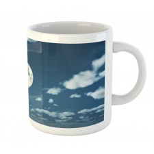 Fluffy Clouds Scattered Mug