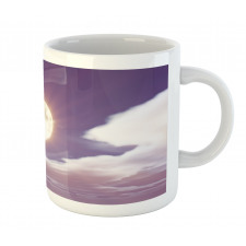 Dramatic Moon and Clouds Mug