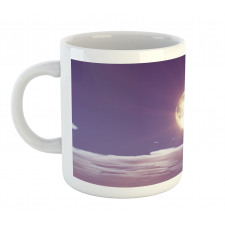 Dramatic Moon and Clouds Mug