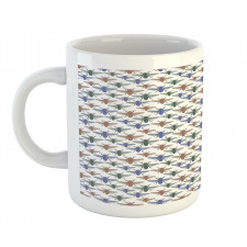 Abstract Colorful Flies Mug