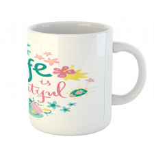 Floral Life Nature Mug