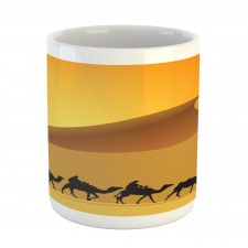 Camel Caravan Sahara Desert Mug