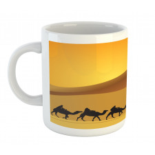 Camel Caravan Sahara Desert Mug