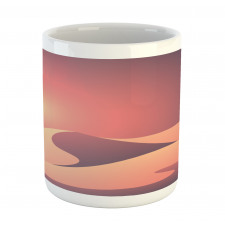 Warm Colors Sky and Desert Mug