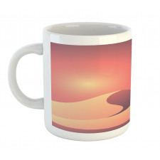 Warm Colors Sky and Desert Mug