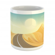 Road Adventure in Desert Hills Mug