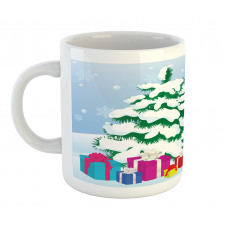 Presents Under a Tree Mug