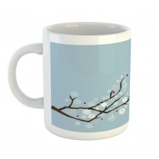 Snowflakes on Branches Mug