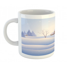 Village Landscape View Mug