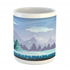 Mountains Hills Trees Mug