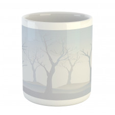 Misty Weather in the Forest Mug