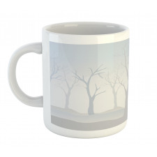 Misty Weather in the Forest Mug