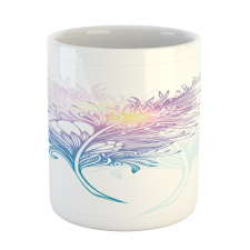 Bohemian Silhouette Plume Mug