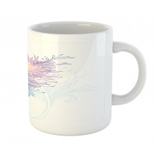 Bohemian Silhouette Plume Mug