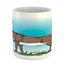 Wild Animal Grass Mug