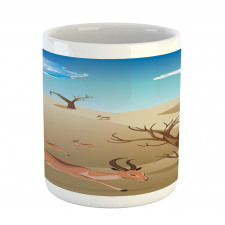 Animals and Bare Trees Mug