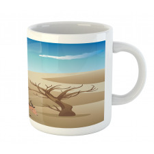 Animals and Bare Trees Mug