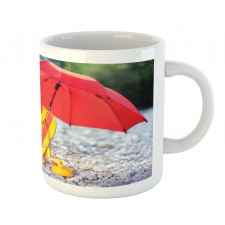 Funny Hawaiian Dog Beach Mug