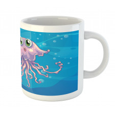 Aquatic Animal Character Mug