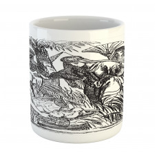 Old Engraving Baby Mug