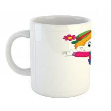 Circus Humorous Boy on Wheel Mug