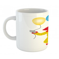 Happy Circus Entertainer Man Mug