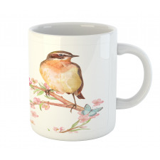 Bird on a Blossoming Tree Mug