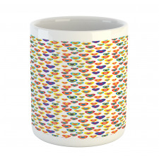 Abstract Hearts Mug