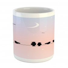 Pastel Tone Sky Moon Mug