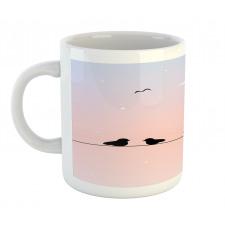 Pastel Tone Sky Moon Mug