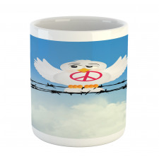 Cartoon Animal Peace Mug