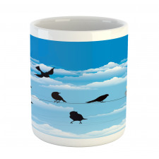 Boy and Avian Sky Mug