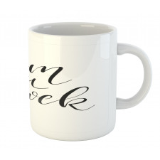 Mother Love Phrase Art Mug