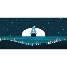 Moonlight on Water Ship Mug