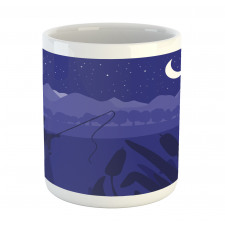 Fisherman Moon River Mug