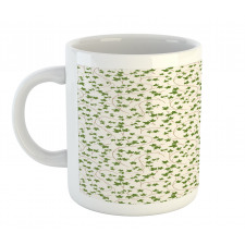 Colorful Grape Leaves Graphic Mug