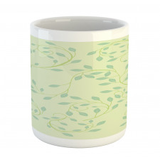 Abstract Grape Leaves Ivy Mug